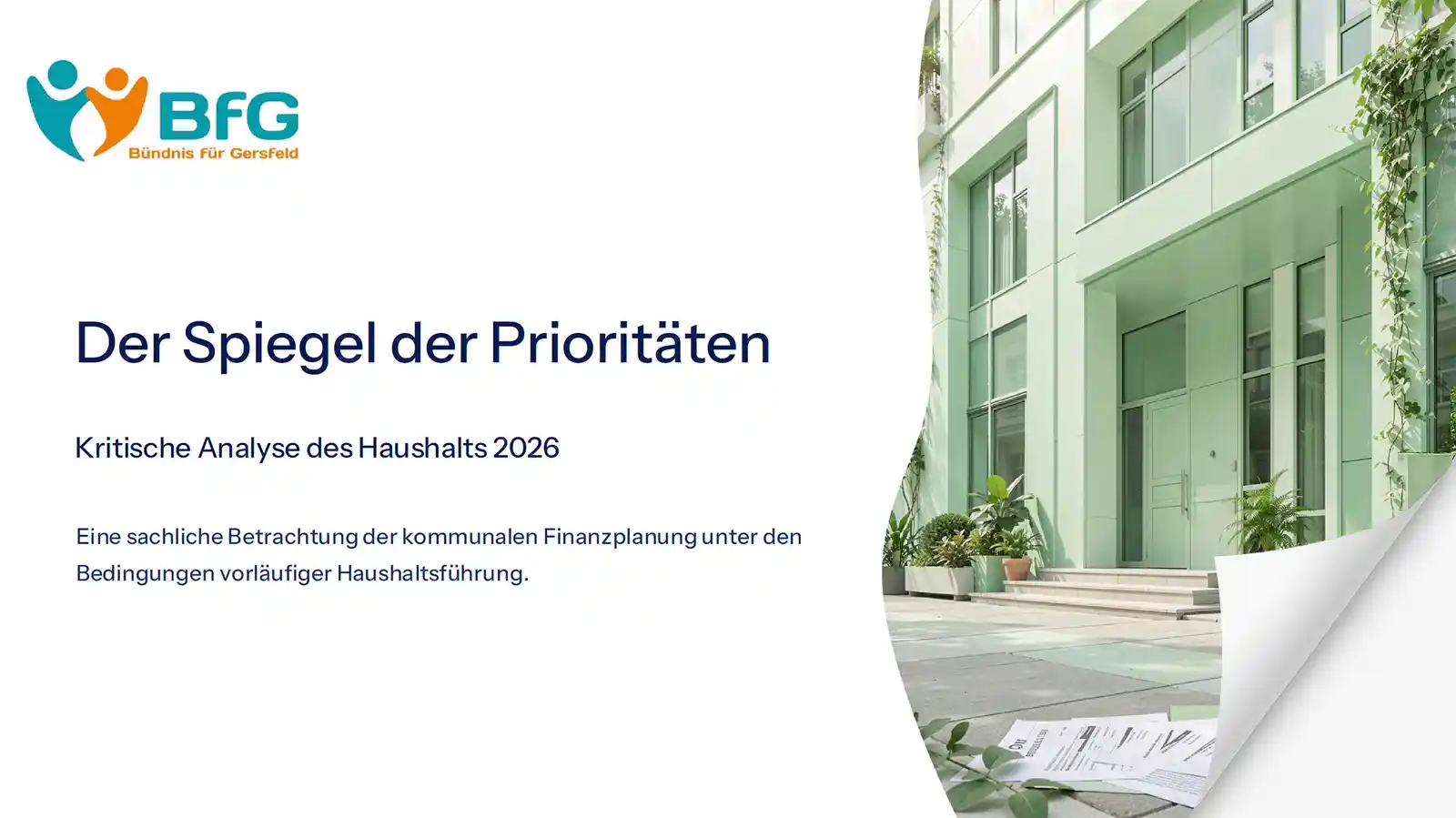 Haushaltsrede 2026 Haushaltsrede 2026